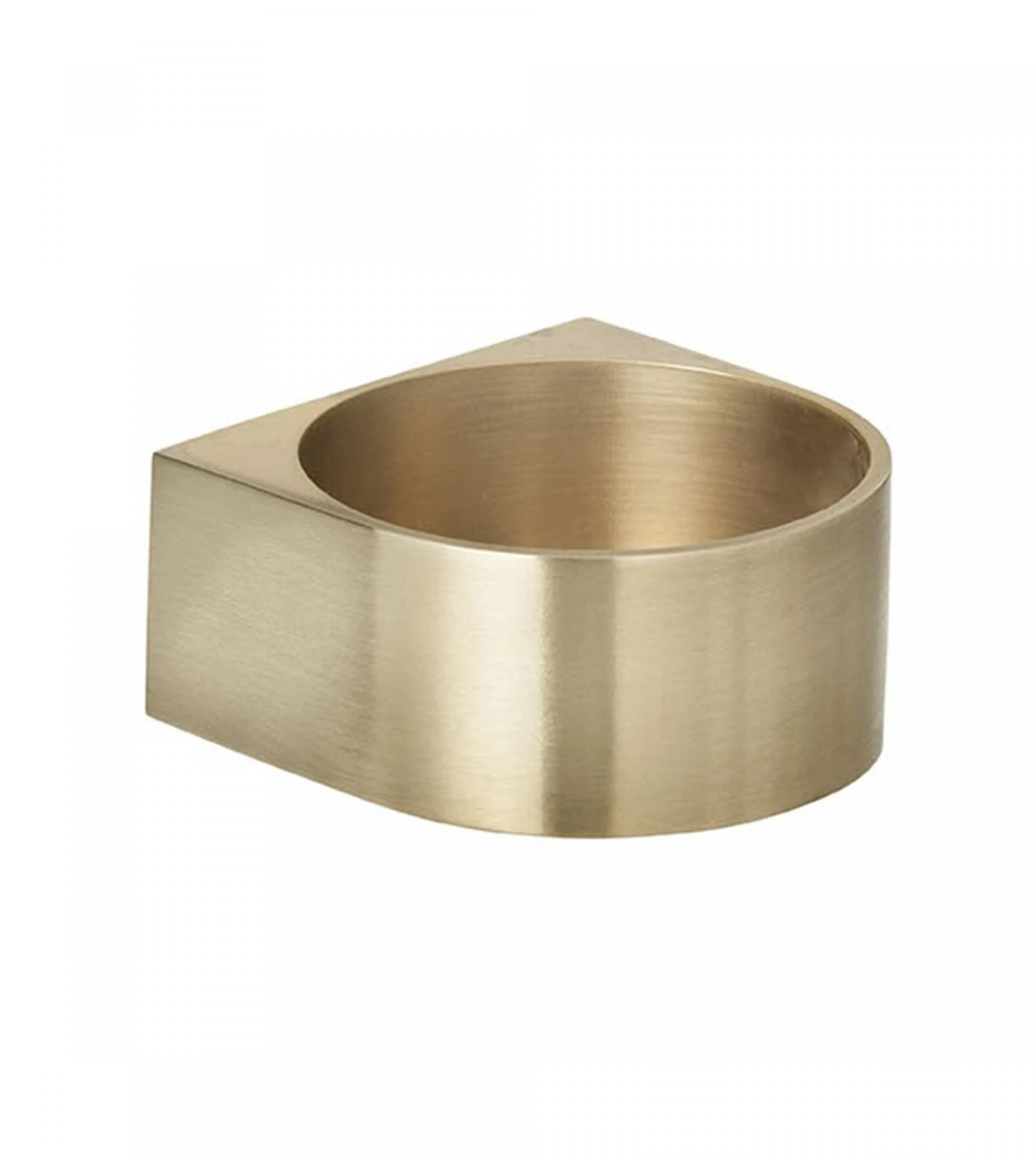 Ferm LIVING Bougeoir Laiton Block - Large