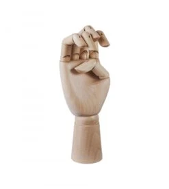 Hay Main Articulée En Bois Wooden Hand M