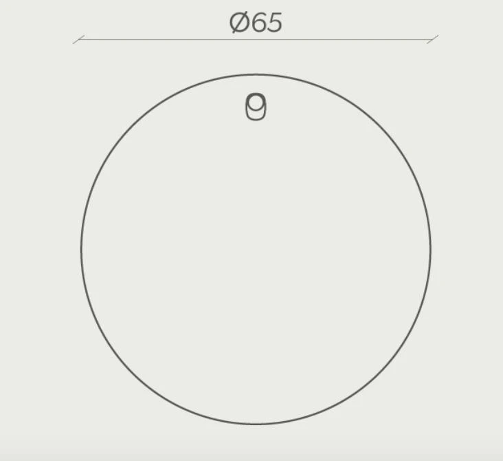 Miroir Les Brothers - Diamètre 65cm - SP19 – Image 2