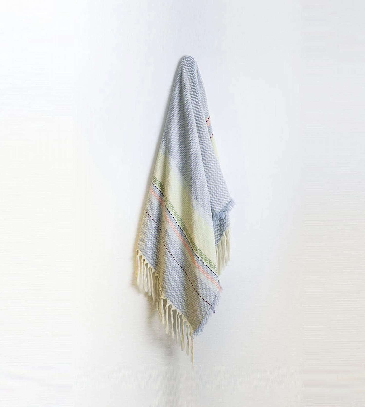 Plaid Bunad Blanket 100% Laine